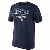 Tampa Bay Rays Nike Home Practice WEM T-Shirt - Navy Blue,baseball caps,new era cap wholesale,wholesale hats